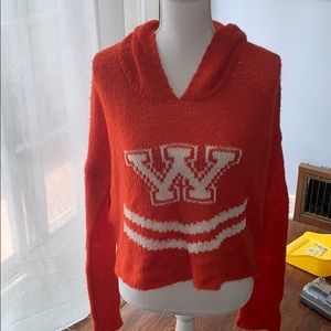 Wild fox white label xs sweater